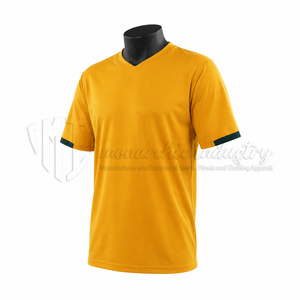Camiseta de Fútbol Personalizada para Hombre, Camiseta de Entrenamiento de Fútbol OEM de Secado Rápido, Fabricante de Camisetas Deportivas de Poliéster para Equipos - Product Image 3