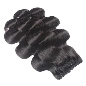 Extensions de cheveux humains vierges indiens, 26 pouces, 100g, ondulés, double trame, double épaisseur, toutes couleurs disponibles - Product Image 2