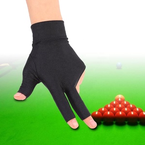 Wholesale Custom Billiards Sports Gloves Non Slip Pad 3 Fingers Pool Cue Shooting Snooker Shooters Gloves for Left or Right Hand - Product Image 3