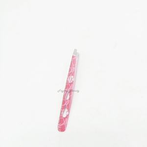 แหนบถอนขนคิ้วที่มีหลายสีเคลือบด้วยกระดาษแหนบความงามแบบปรับแต่งได้อย่างเต็มที่ - Product Image 1