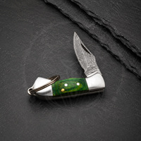 Mini couteau pliant porte-clés pour le camping et l'usage industriel, mini couteau de poche portable en résine pour le bricolage, cadeau