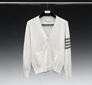 JAC22 J5298 Top de Punto Corto para Mujer, Cuello en V, Delgado, Holgado, de Manga Larga, para Invierno - Product Image 6