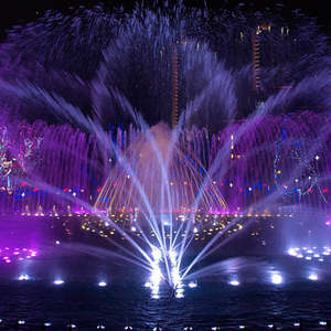 Fuente de Agua Musical 3D con Diseño Personalizado, Luces LED y Construcción de Acero Inoxidable para Uso en Exteriores y Paisajes Modernos - Product Image 6