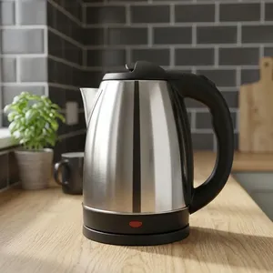 Stainless Steel Electric <b>Kettle</b> 1.8L Fast Boil Cordless Water <b>Kettle</b> with Auto Shut Off for Hotels Homes Offices - Product Image 2