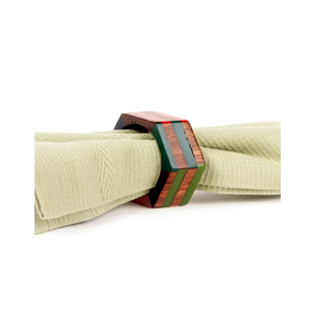 Best Seller Wood Resin Napkin Ring Creative Design <b>Epoxy</b> Resin Napkin Ring Shape For Hotel & Canteen <b>table</b> Decor Accessories - Product Image 5