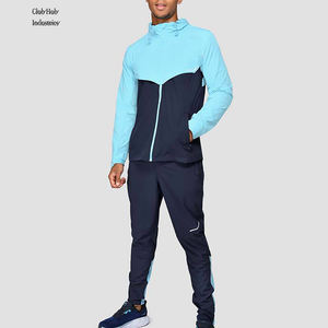 Chándal Deportivo Informal de Algodón con Logotipo Reflectante, Cortavientos para Entrenamiento y Jogging, Chándal de Algodón Informal con Logotipo Reflectante Personalizado - Product Image 1