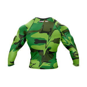 Men's Rash Guard Sport T-Shirts with Custom Logo Breathable Comfortable Short <b>Sleeve</b> Customized Color & Size - Product Image 2