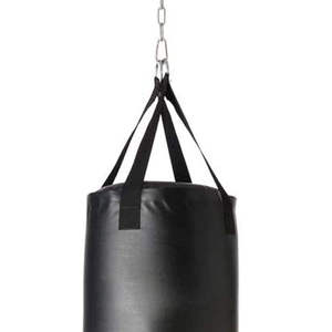 Sac de frappe durable en cuir robuste pour entraînement de boxe, MMA, kickboxing, équipement de fitness pour salle de sport - Product Image 2