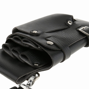 Holder Case Bags Scissors Hairdressing Holsters <b>Leather</b> Pouch Shoulder Wear OEM Multi Purpose Hairdressing <b>Tools</b> Holsters - Product Image 4