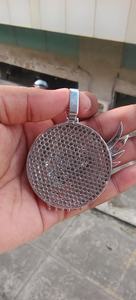 Colgante de Corazón Alado Iced Out, Estilo Hip Hop, Colgante Personalizado para Raperos, Colgante Bling con Moissanita VVS, Plata 925 - Product Image 3