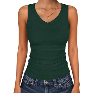 Women <b>Black</b> Backless Sleeveless Tank Top Summer <b>Beach</b> Wear Slim Fit Casual Fashion Trendy Female Tank Top 2026 - Product Image 4