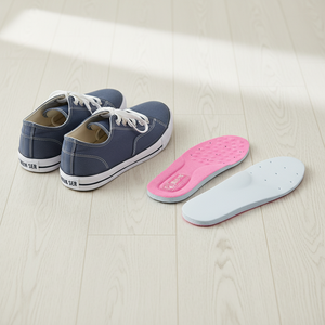 Plantillas de Látex Transpirables Little PinkRabbit para Zapatos de Mujer, con Amortiguación de Espuma Suave y Puntos de Masaje |   Hecho en Taiwán - Product Image 5