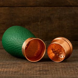 Azucarero y Recipiente de Cobre Moderno de Color Verde, Hecho a Mano, Ecológico, Hermético e Impermeable, para Uso en el Automóvil - Product Image 3