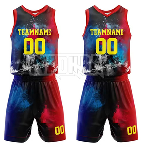 Uniforme de Baloncesto Personalizado para Jóvenes, Diseño Nuevo y Sencillo, Uniforme Deportivo Cómodo para Hombre - Product Image 2