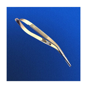 Porte-aiguille de micro-chirurgie Castroviejo O R de haute qualité, 5,5 pouces, à pointe angulaire, manuel, en acier inoxydable, instrument médical - Product Image 6