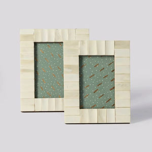 Nouvelle Arrivée Cadre Photo en Résine Faite Main avec Incrustation Osseuse, Design Personnalisé, Décoration Murale et de Table, Cadeau, Cadre Décoratif de Luxe en Résine - Product Image 4