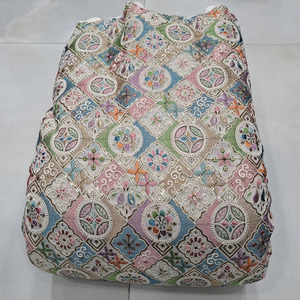 Tissu brodé perlé indien pour robes Abaya et Kaftan, vente en gros, exportation, commerce mondial - Product Image 4
