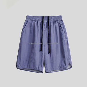 ชุดกีฬาผ้าไนลอนระบายอากาศน้ำหนักเบากันน้ำกางเกงขาสั้นมีฮู้ดแบบยืดหยุ่นมีซิปสั้น - Product Image 6