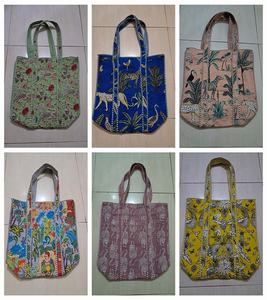 Bolsos de Mano de Moda para Mujer, Bolsos de Hombro de Algodón Estampado, Bolsos de Mujer para Uso Diario, Venta Directa al por Mayor GC-BG-972 - Product Image 1