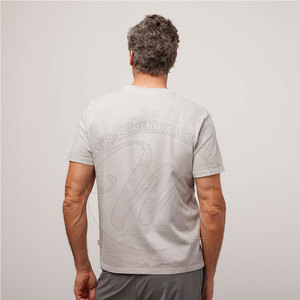 Camiseta Cool Wear con Efecto Desgastado por el Sol, Camiseta de Verano de Algodón con Efecto Desgastado por el Sol, Camiseta Ligera con Efecto Desgastado por el Sol - Product Image 2