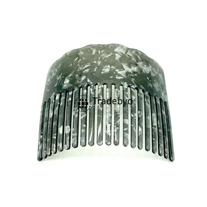 Peine para el Cabello de Resina Ecológica Hecho a Mano de Lujo Tradebyd con Estilo de Hada para Soluciones Premium de Cuidado y Belleza del Cabello - Product Image 3