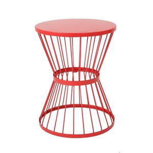 Mesa de Centro con Estructura de Hierro Resistente, Tapa Metálica, Altura Ajustable, Diseño Ecológico para Interiores Rústicos, Modernos y Contemporáneos - Product Image 1
