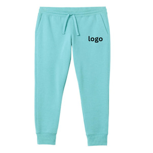Men's sweatpants <b>Trousers</b> Mid Waist Straight 100% Organic Cotton <b>Waterproof</b> Anti-Wrinkle breathable fabric custom logo printing - Product Image 6