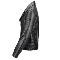 Veste en cuir véritable de créateur pour hommes, grande taille, légère et décontractée, vente en gros