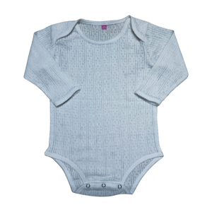 Romper de Punto para Niñas de Alta Calidad, Romper de Color Liso, Suave al Tacto, de Color Sólido - Product Image 4