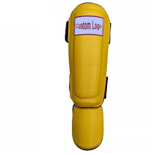Professional Boxing Shin Guards Blue Black EVA Material Lightweight Protective Gear for Adults Unisex - Product Image 4