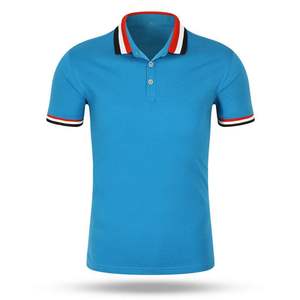 Nuevas Camisetas Polo de Verano para Hombre, Cuello Polo, Manga Corta, Color Sólido, Algodón Ligero, Estilo Urbano, Tallas Grandes - Product Image 1