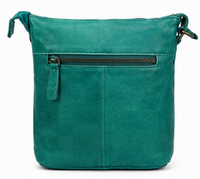 Sac bandoulière Gravs vintage bohème en cuir véritable pour femme, sac à bandoulière décontracté pour l'été et l'automne, réglable