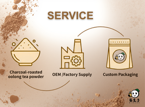 Poudre de thé oolong noir torréfié en vrac pour dropshipping - Product Image 5