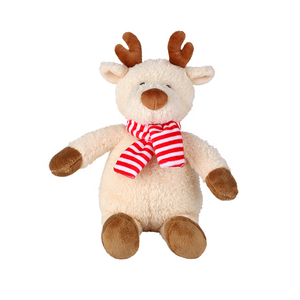 Premium Custom Cheap Christmas Deer <b>Stuffed</b> Animal <b>Toy</b> <b>Soft</b> Plush CE Certified Customizable Size PP Cotton Filled - Product Image 3