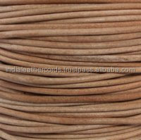 Cordon en cuir véritable plat antique 100 % pur pour la fabrication de bijoux et de vêtements, personnalisable, 100 mètres MOQ, marque RELIANCE LEATHER