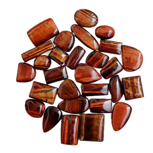 Red <b>Tiger</b> <b>Eyes</b> Cabochon, Red <b>Tiger</b> <b>Eye</b> Gemstones, Wholesale <b>Tiger</b> <b>Eye</b> Loose Stone, Red <b>Tiger</b> <b>Eye</b> Healing Crystal for Jewelry - Product Image 1