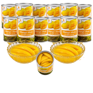 Prix d'usine, qualité supérieure, fabricant vietnamien, mangue pelée savoureuse la plus vendue en sirop, emballage personnalisé - Product Image 1