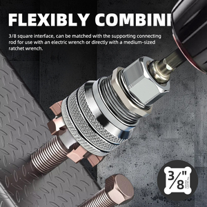 Nhà Máy Bán Hàng Trực Tiếp Có Thể Điều Chỉnh Đa Chức Năng Ma Thuật Phổ Cờ Lê Ổ Cắm Ma Thuật Ổ Cắm Cờ Lê 10Mm-19Mm - Product Image 2