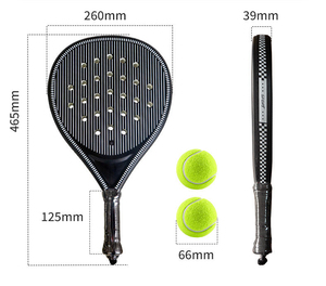 Nouvelle Arrivée Raquette de Padel Premium du Fabricant, Vente Chaude, Vente en Gros, OEM, Raquette Personnalisée - Product Image 4