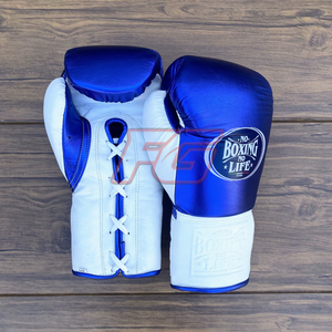 Guantes de Boxeo MMA Personalizables para Entrenamiento y Sparring de Artes Marciales, Cuero Genuino, Absorben la Humedad, Guantes Profesionales de Gimnasio - Product Image 5