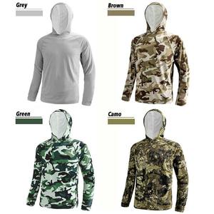 Ropa de Pesca 2026, Nuevo Diseño Personalizado, Sudadera con Capucha de Pesca de Secado Rápido con Protección UV UPF50 para Hombre, Manga Larga, Impermeable para Exteriores - Product Image 5