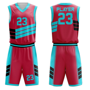 Uniforme de Baloncesto Sublimado para Hombre, Conjunto de Camiseta y Pantalones Cortos Personalizados, Kit de Equipo Reversible, Proveedor OEM - Product Image 2