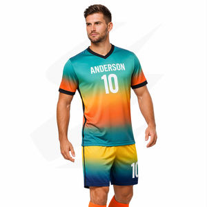 Uniformes de Fútbol al por Mayor, Camisetas de Fútbol para Hombres, Mujeres y Niños, de Secado Rápido, Transpirables, de Malla, Ropa Deportiva Personalizada de Fábrica - Product Image 6