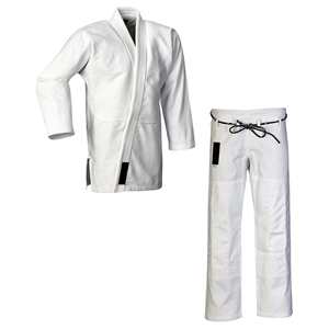 Kimono de judo 100% coton respirant et à séchage rapide, étiquette tissée et design personnalisables inclus - Product Image 1