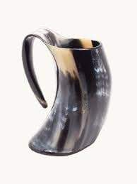 Chope à boire en corne de viking, artisanale, en corne naturelle, style de luxe, pour fête, compatible lave-vaisselle, pour méad, bière, personnalisable - Product Image 6