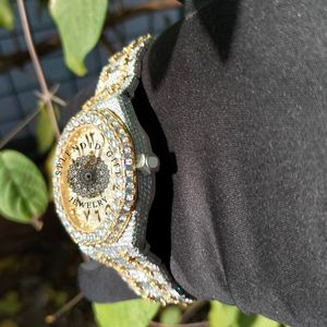 Reloj de Pulsera para Hombre, Elegante y de Lujo, con Cristal de Zafiro y Moissanita, Movimiento ETA, Resistente al Agua 10m, Caja de 28mm, Cuarzo Analógico - Product Image 4