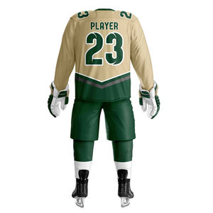 Uniforme de hockey sur glace le plus vendu, uniforme de hockey sur glace sur mesure, vêtements de sport respirants, uniforme de hockey sur glace coloré - Product Image 3