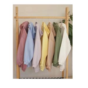 Taille personnalisée femmes couleur unie sport blanc sublimation pull à capuche sweat pour impression presse à chaud de BD - Product Image 2