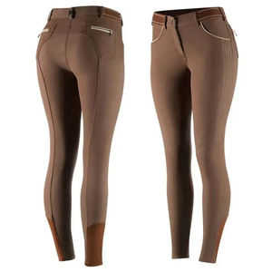 Dernier design tendance, confortables, pantalons d'équitation en silicone respirants à séchage rapide pour femmes, personnalisables, vente en gros - Product Image 5