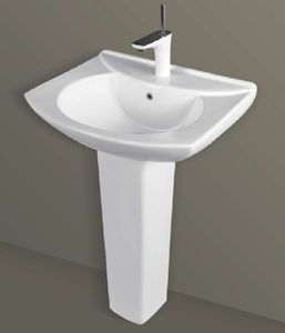 อ่างล้างหน้าแบบตั้งพื้น OPAL SET พร้อมก๊อกน้ำแบบรูเดียว ทำความสะอาดง่าย เหมาะสำหรับห้องน้ำ โรงแรม โรงเรียน ห้องสุขา โรงพยาบาล บ้านพักอาศัย อพาร์ทเมนท์ - Product Image 1